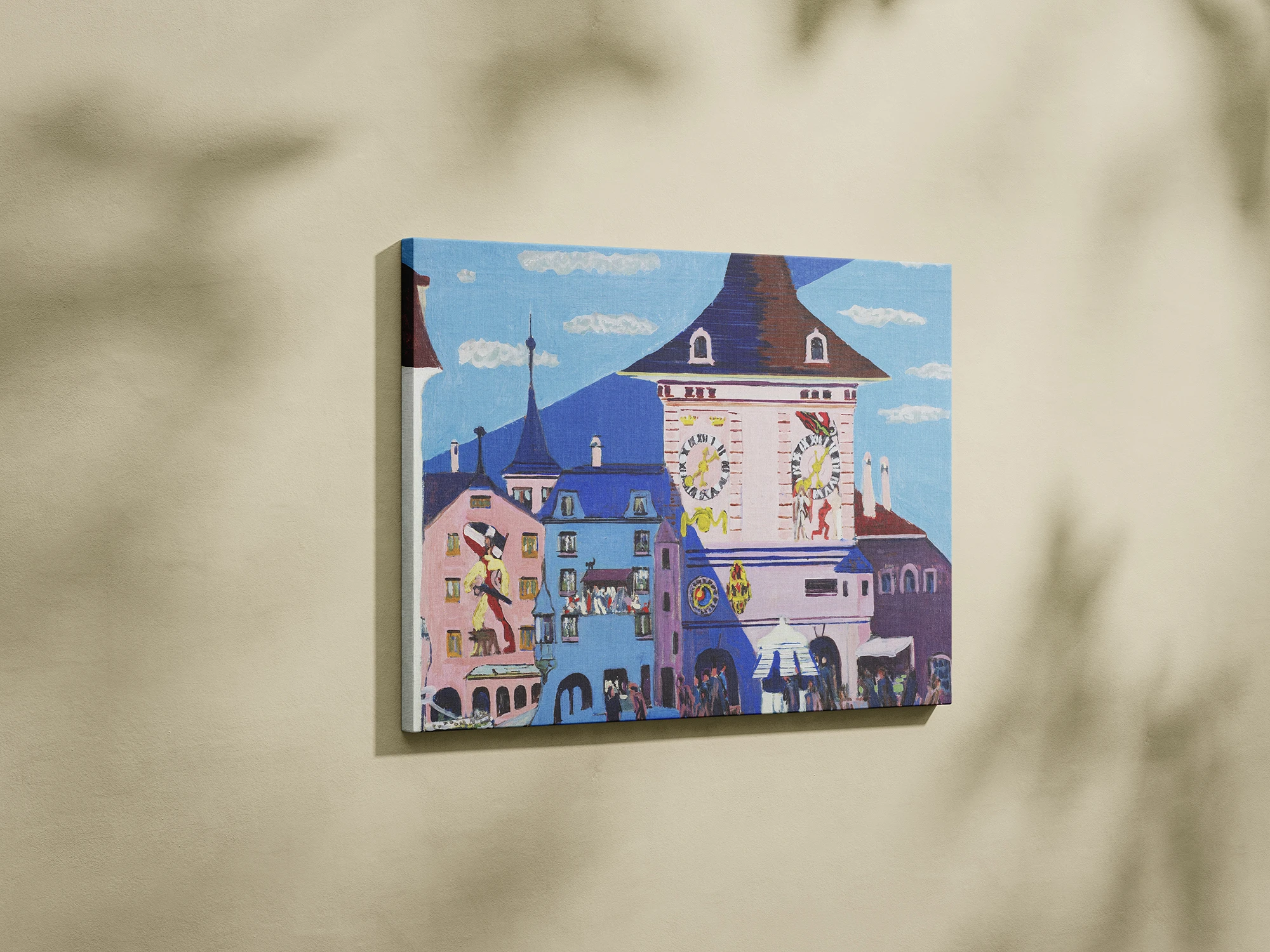 Берн с колокольней